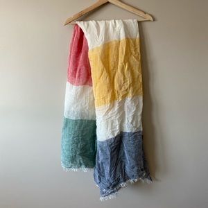 Linen Hudson’s Bay Scarf